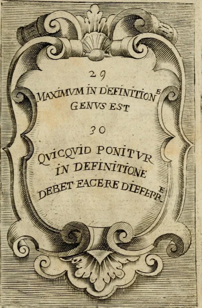 An illustration from Piscatio philosophica : Excellentiae Ill[ustrissi]me ac Reuerendissime D.D. Georgii Cornelii, Ecclesie Patauine Episcopi dicata, 1662, leaf 40
