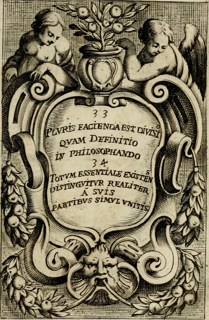 An illustration from Piscatio philosophica : Excellentiae Ill[ustrissi]me ac Reuerendissime D.D. Georgii Cornelii, Ecclesie Patauine Episcopi dicata, 1662, leaf 44