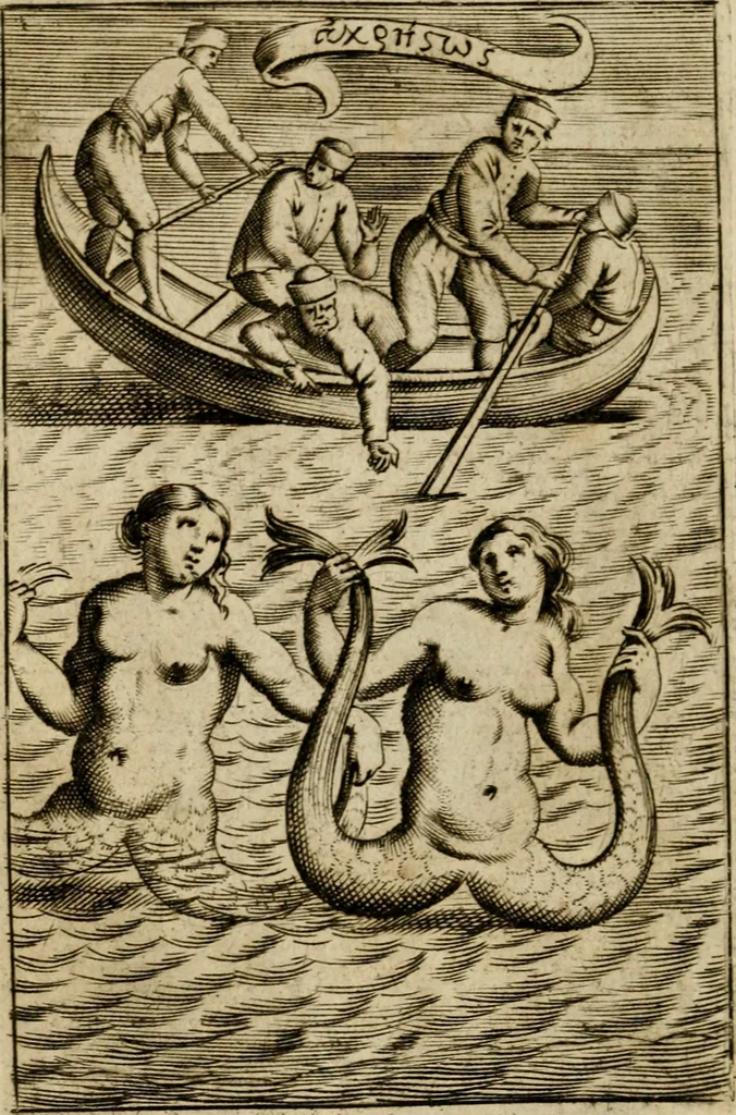 An illustration from Piscatio philosophica : Excellentiae Ill[ustrissi]me ac Reuerendissime D.D. Georgii Cornelii, Ecclesie Patauine Episcopi dicata, 1662, leaf 49