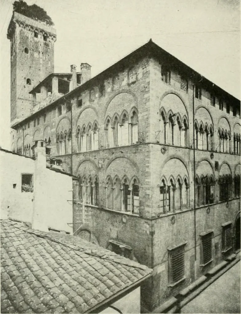 An illustration from Pise et Lucques, 1914, leaf 119