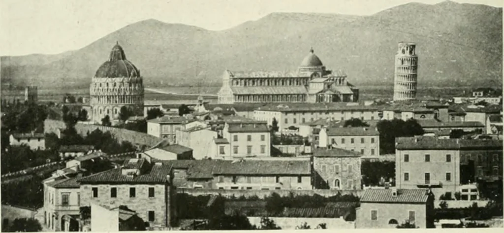 An illustration from Pise et Lucques, 1914, leaf 13