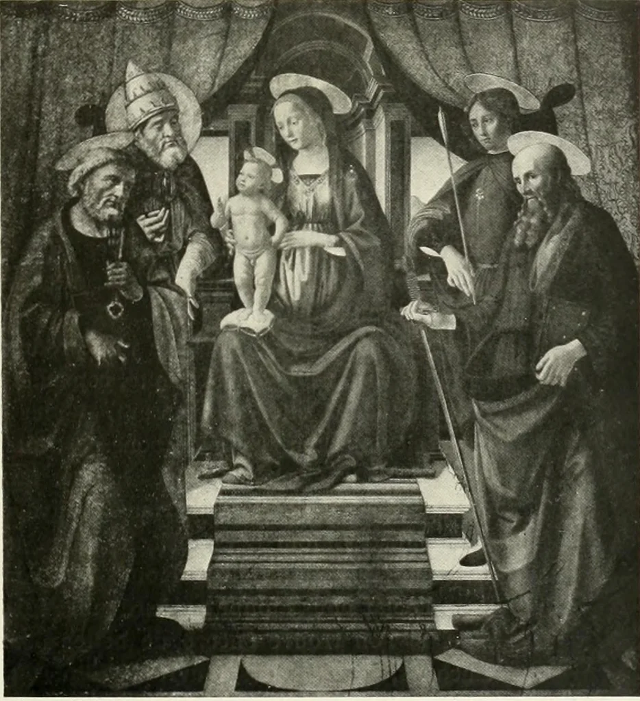 An illustration from Pise et Lucques, 1914, leaf 144