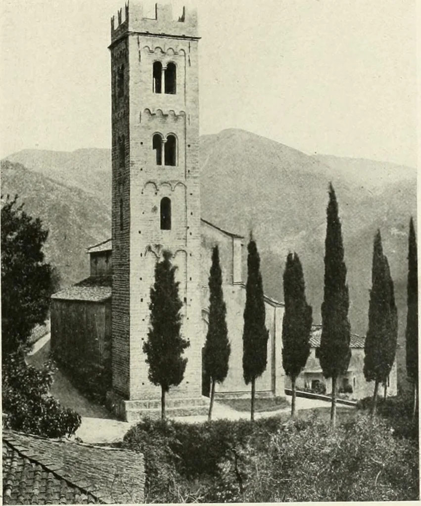 An illustration from Pise et Lucques, 1914, leaf 154