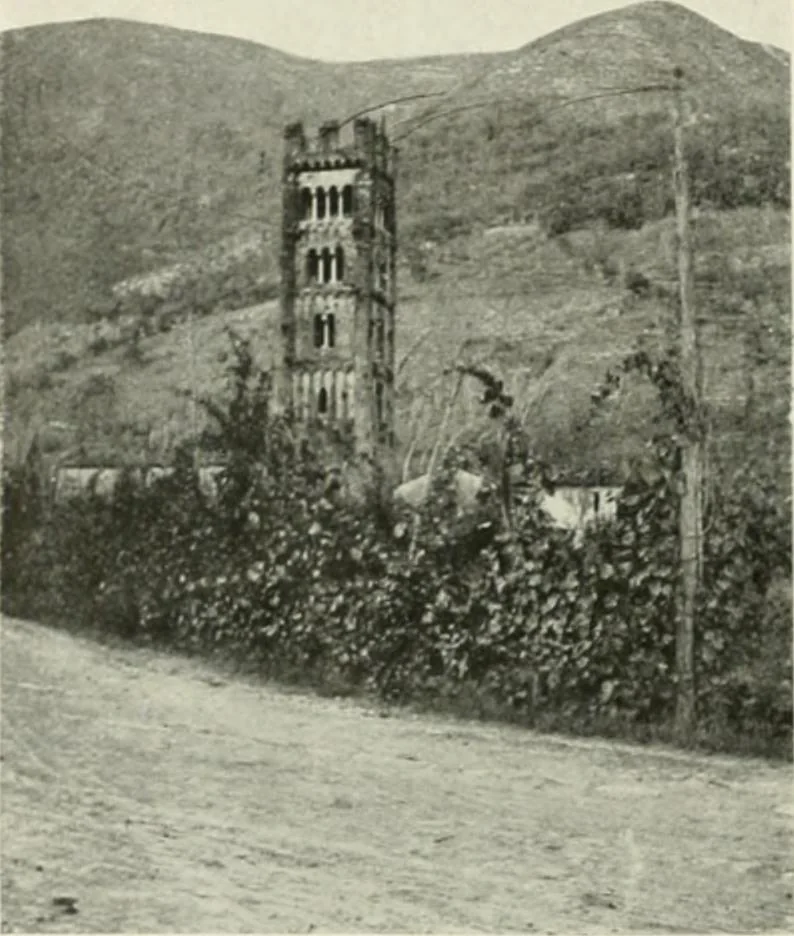 An illustration from Pise et Lucques, 1914, leaf 157