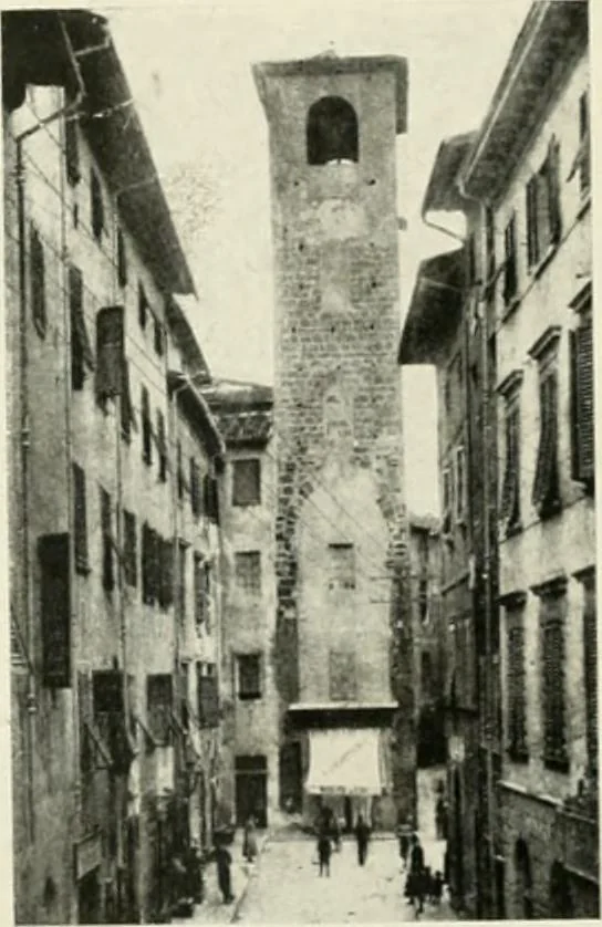 An illustration from Pise et Lucques, 1914, leaf 165
