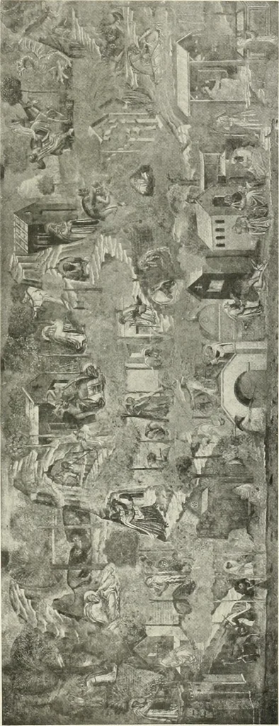 An illustration from Pise et Lucques, 1914, leaf 86