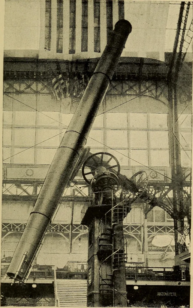 An illustration from The pith of astronomy <without mathematics>; the latest facts and figures as developed by the giant telescopes;, 1896, leaf 170