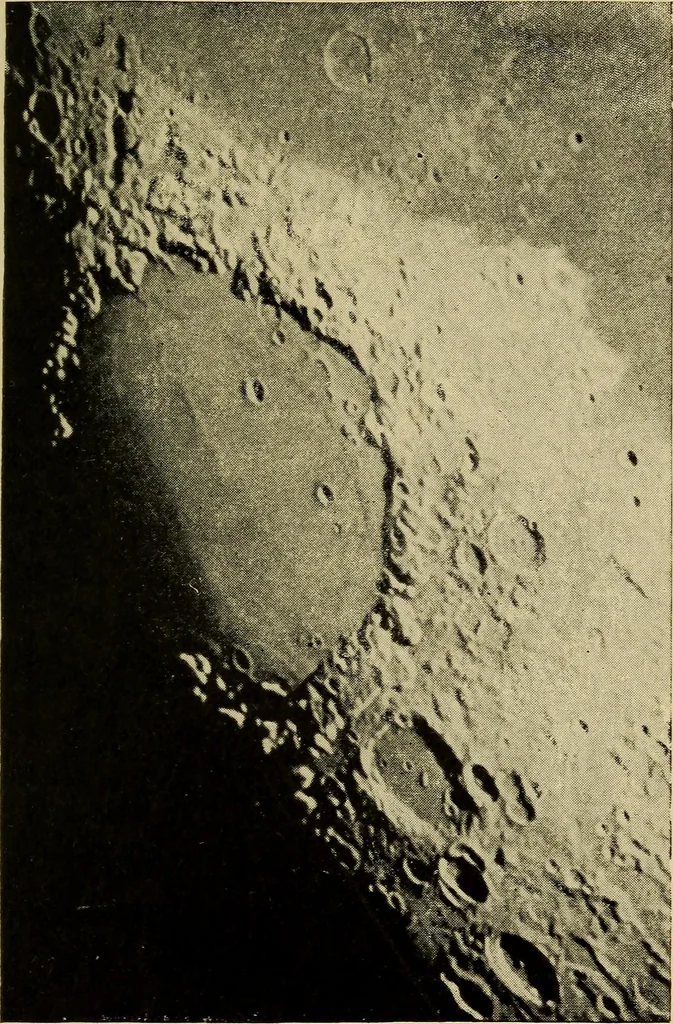 An illustration from The pith of astronomy <without mathematics>; the latest facts and figures as developed by the giant telescopes;, 1896, leaf 60