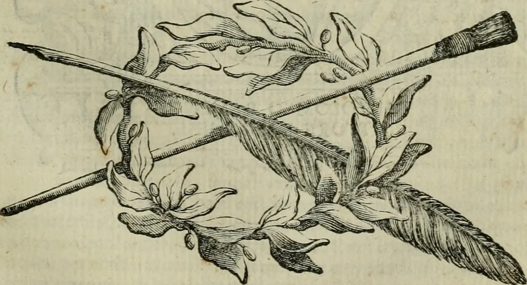 An illustration from Felsina pittrice : vite de pittori bolognesi, 1678, leaf 152