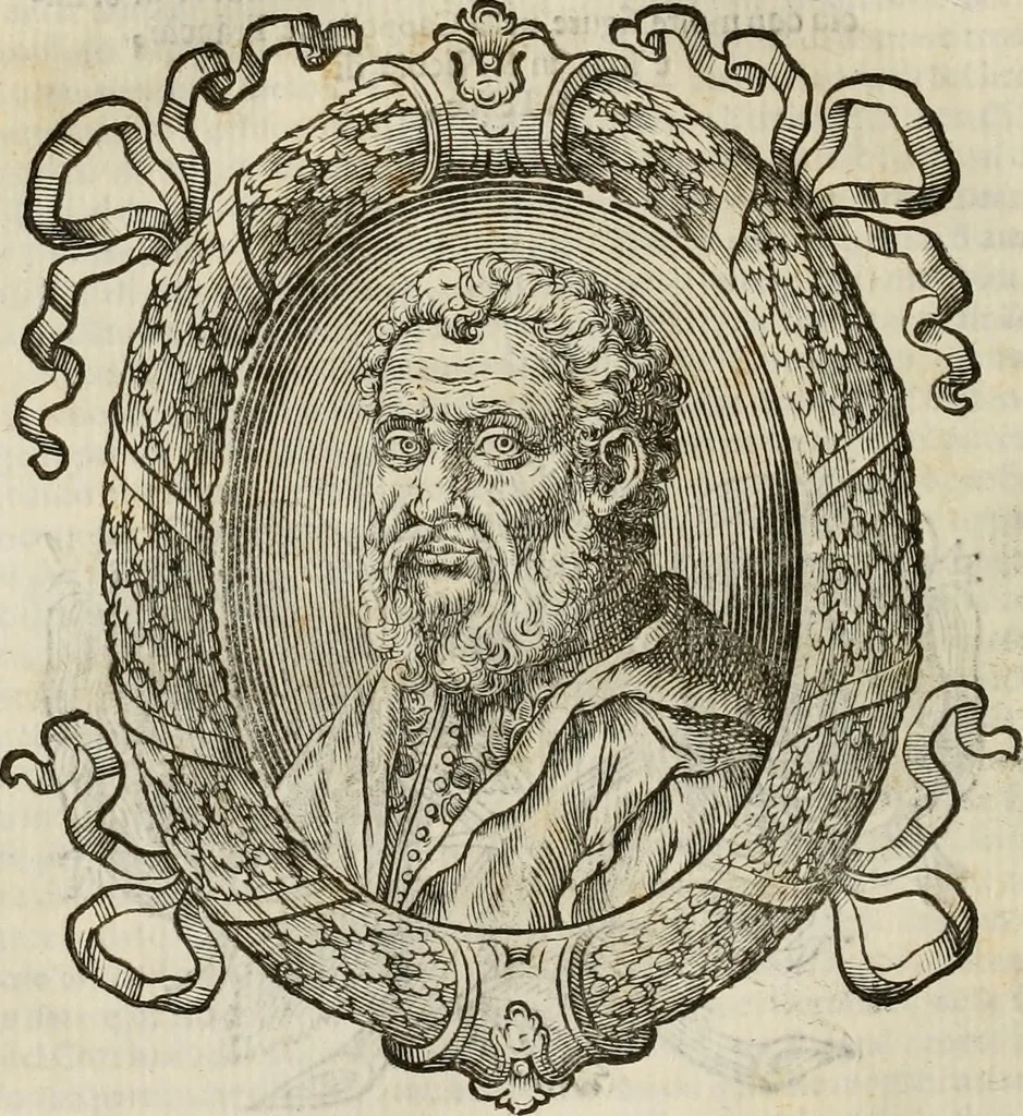 An illustration from Felsina pittrice : vite de pittori bolognesi, 1678, leaf 317
