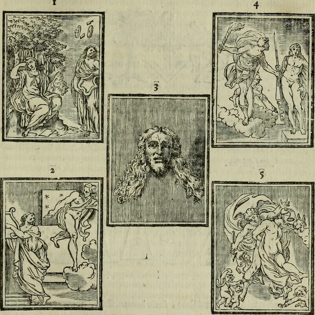 An illustration from Felsina pittrice : vite de pittori bolognesi, 1678, leaf 436