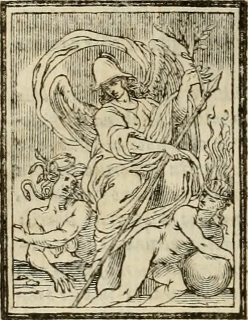 An illustration from Felsina pittrice : vite de pittori bolognesi, 1678, leaf 439