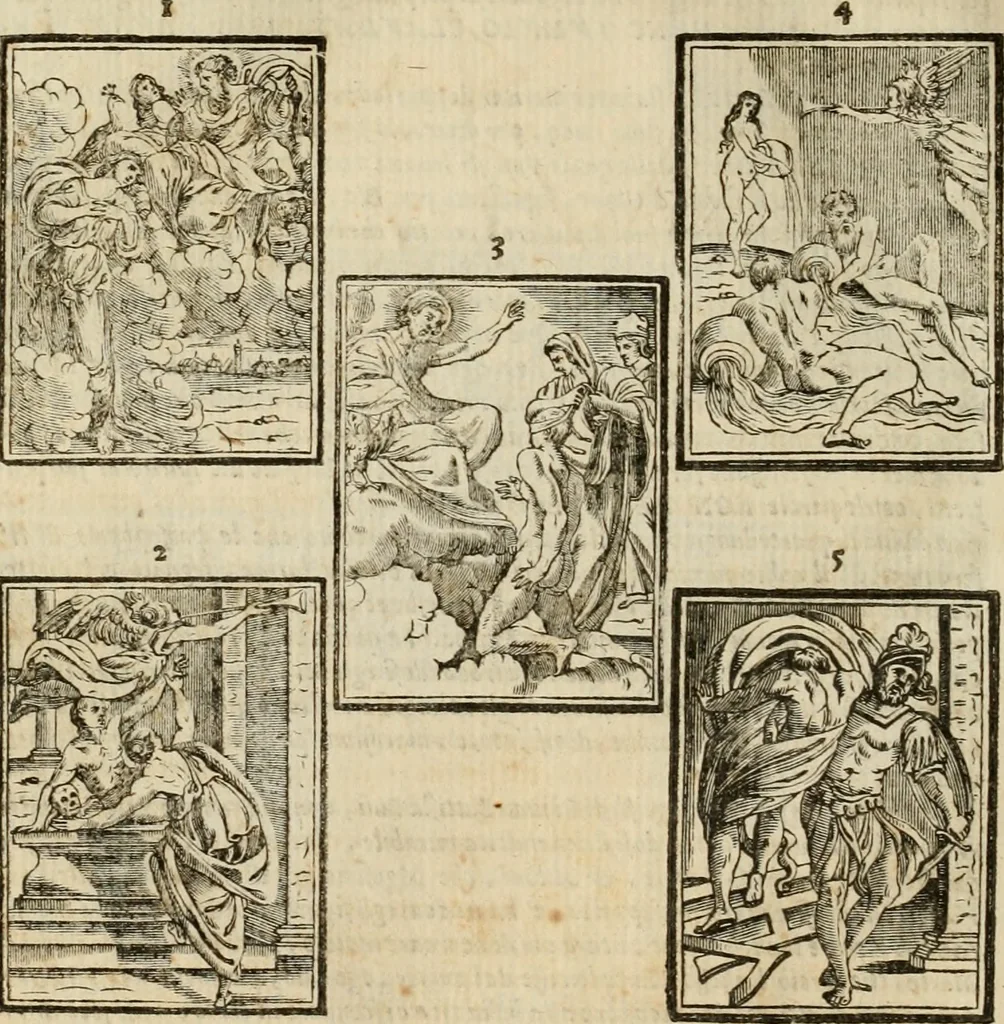 An illustration from Felsina pittrice : vite de pittori bolognesi, 1678, leaf 441