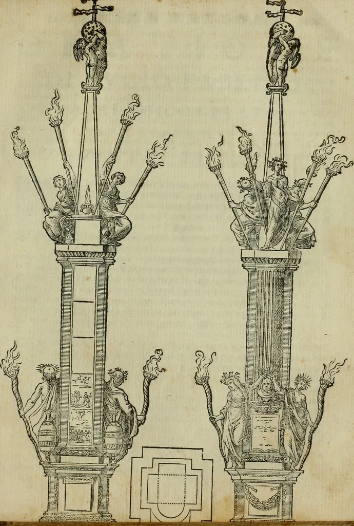 An illustration from Felsina pittrice : vite de pittori bolognesi, 1678, leaf 444