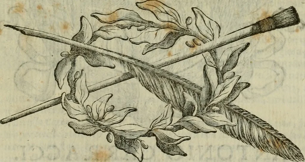 An illustration from Felsina pittrice : vite de pittori bolognesi, 1678, leaf 536