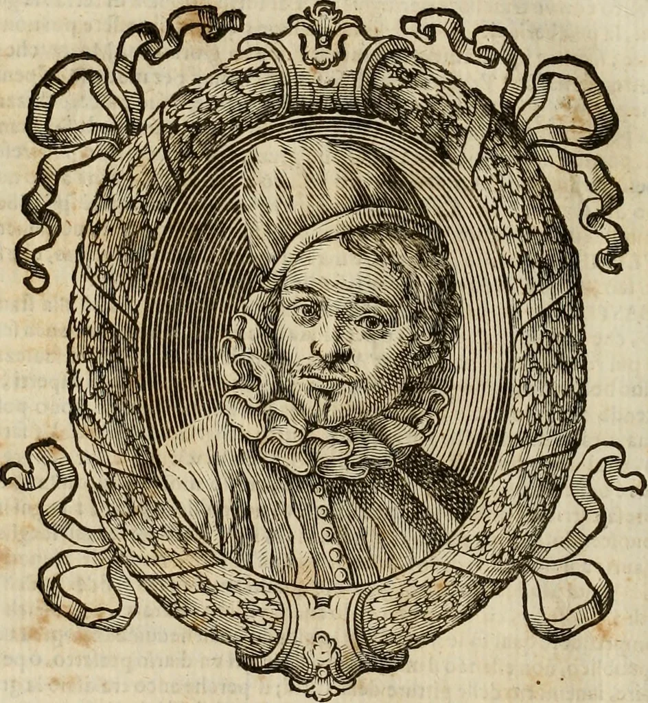 An illustration from Felsina pittrice : vite de pittori bolognesi, 1678, leaf 583