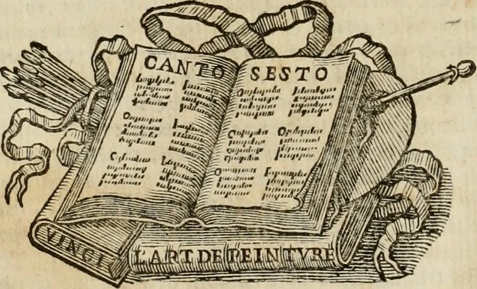 An illustration from Felsina pittrice : vite de pittori bolognesi, 1678, leaf 71