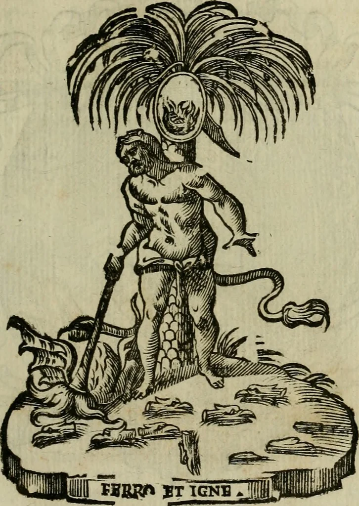 An illustration from Felsina pittrice : vite de pittori bolognesi, 1678, leaf 72