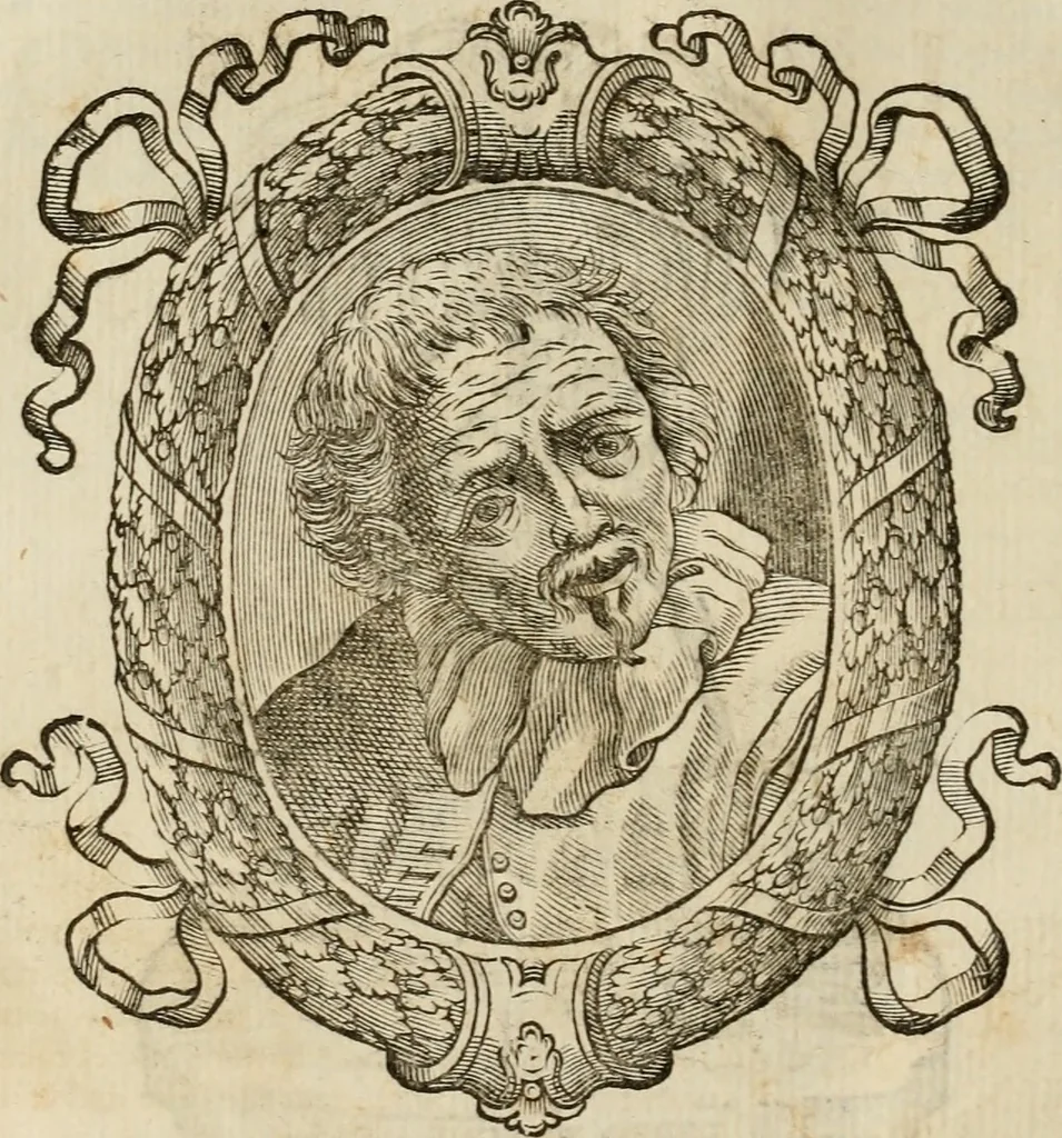 An illustration from Felsina pittrice : vite de pittori bolognesi, 1678, leaf 73