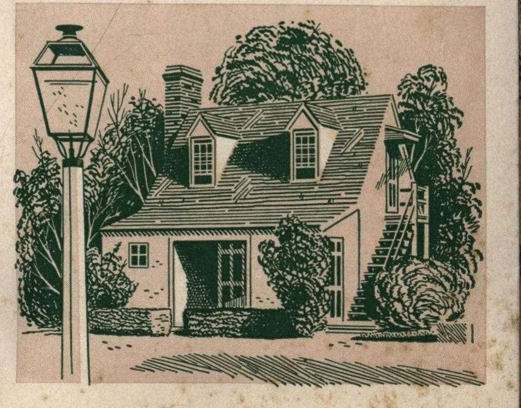 An illustration from Pittsburgh historic wall paint : (eggshell enamel finish), 1930, leaf 5