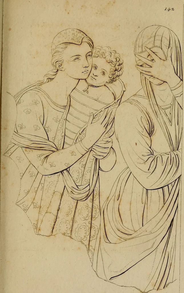 An illustration from Descrizione delle pitture del Campo santo di Pisa, coll' indicazione dei monumenti ivi racolti, 1816, leaf 166
