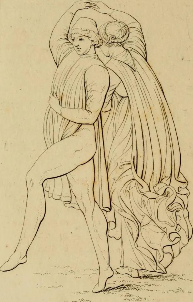 An illustration from Descrizione delle pitture del Campo santo di Pisa, coll' indicazione dei monumenti ivi racolti, 1816, leaf 195