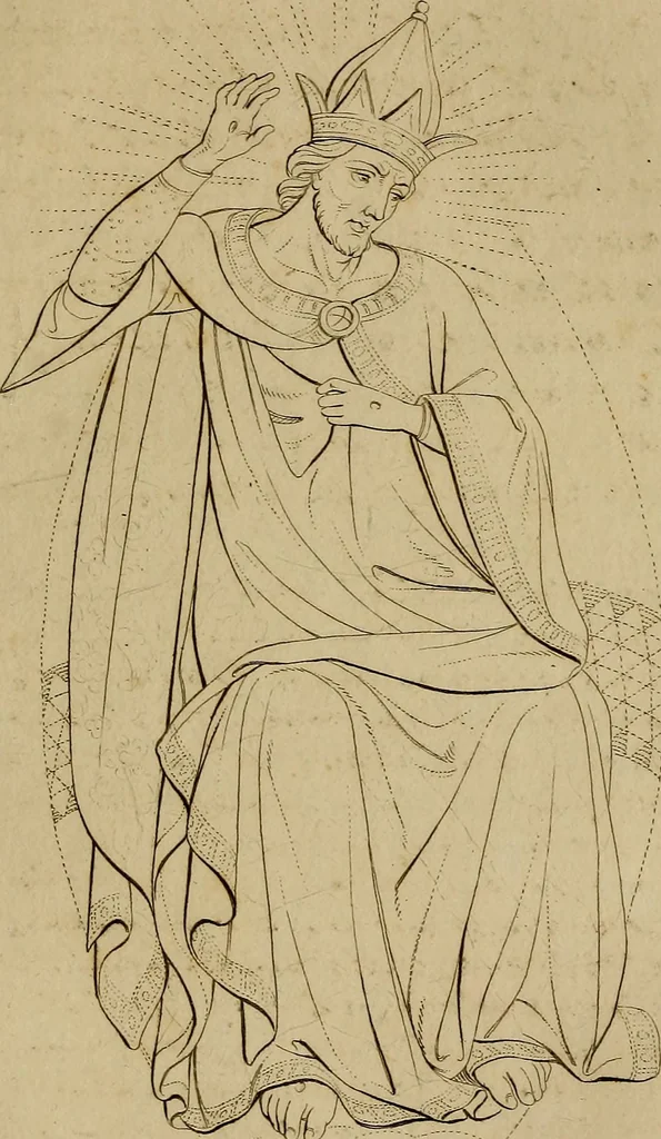An illustration from Descrizione delle pitture del Campo santo di Pisa, coll' indicazione dei monumenti ivi racolti, 1816, leaf 54
