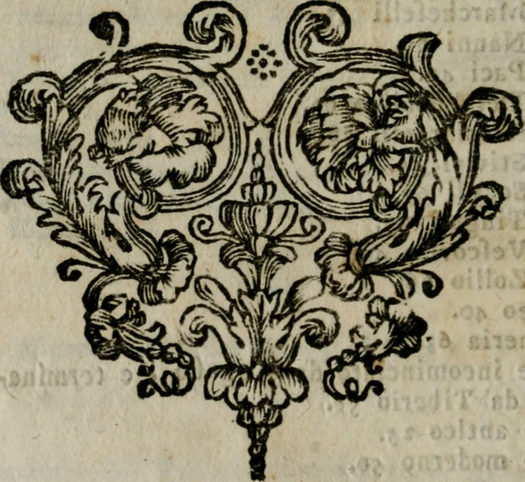 An illustration from Pitture delle chiese di Rimino, 1754, leaf 17