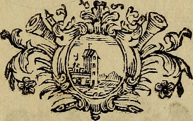 An illustration from Le pitture di Cento e le vite in compendio di varj incisori e pittori della stessa città, 1768, leaf 76