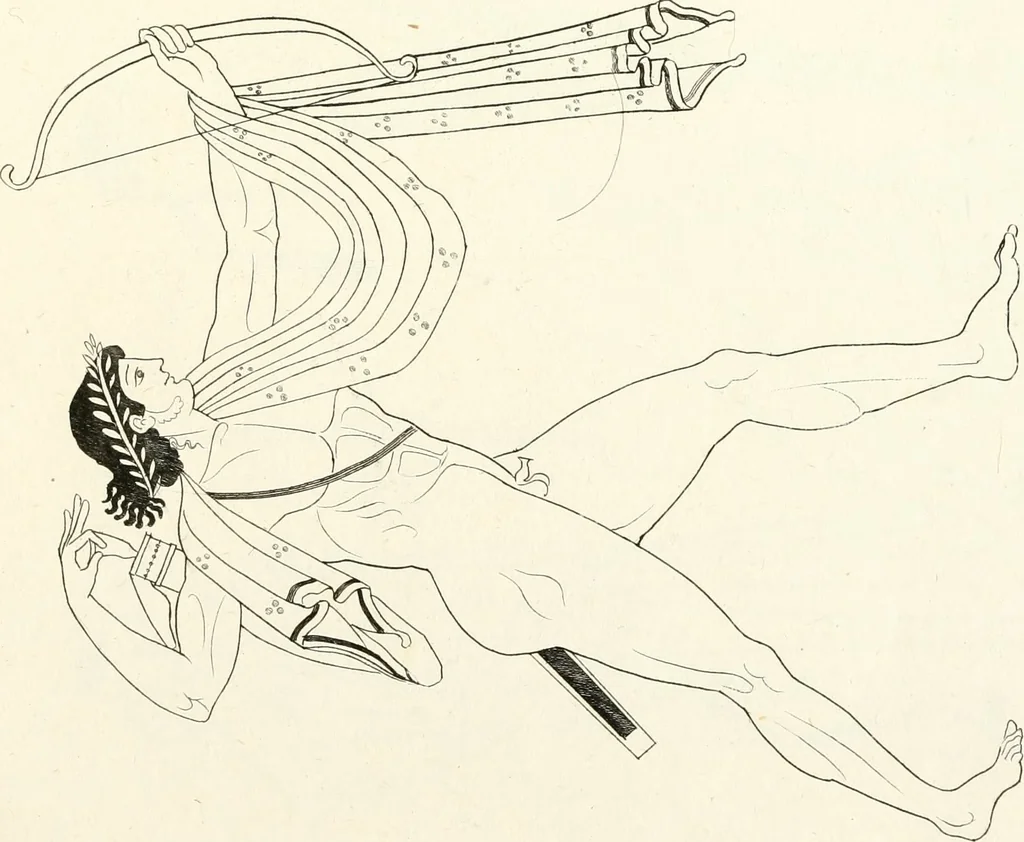 An illustration from Pitture di vasi fittili, esibite dal cav. F. Inghirami per servire di studio alla mitologia ed all storia degli antichi popoli, 1838, leaf 240