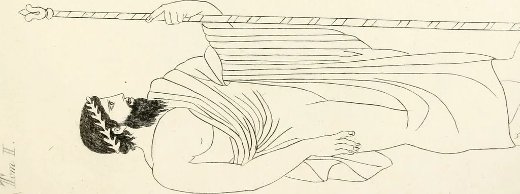 An illustration from Pitture di vasi fittili, esibite dal cav. F. Inghirami per servire di studio alla mitologia ed all storia degli antichi popoli, 1838, leaf 248