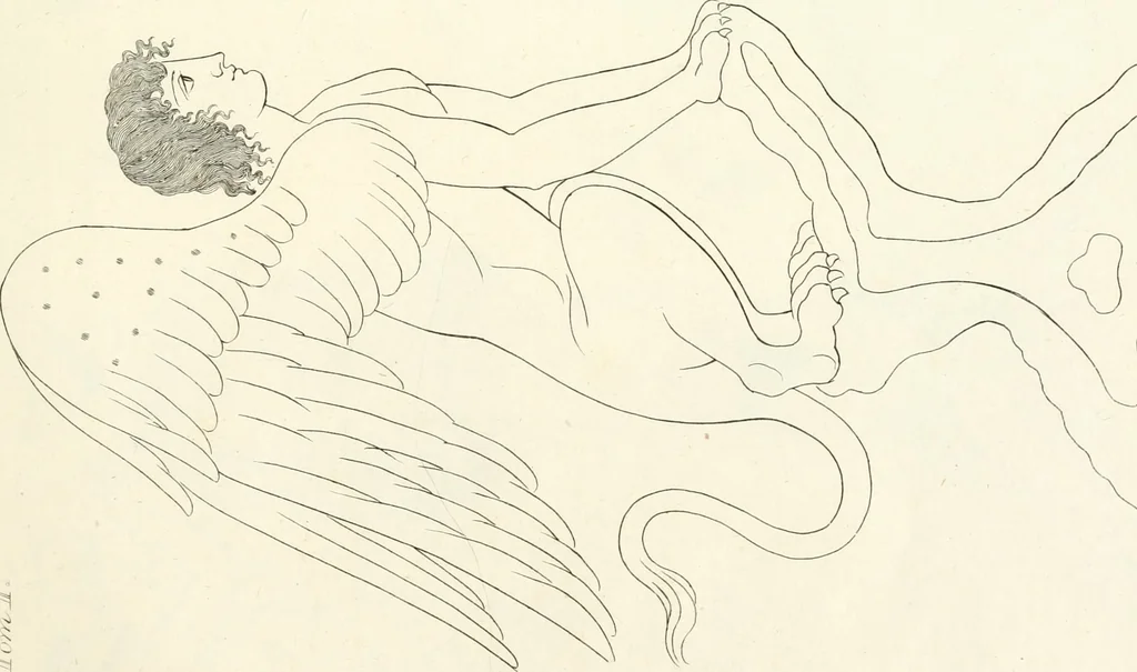 An illustration from Pitture di vasi fittili, esibite dal cav. F. Inghirami per servire di studio alla mitologia ed all storia degli antichi popoli, 1838, leaf 250