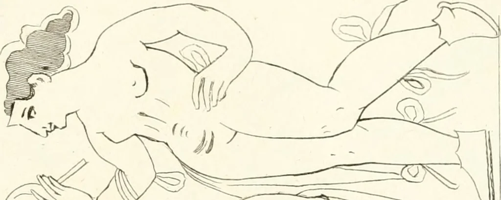 An illustration from Pitture di vasi fittili, esibite dal cav. F. Inghirami per servire di studio alla mitologia ed all storia degli antichi popoli, 1838, leaf 284