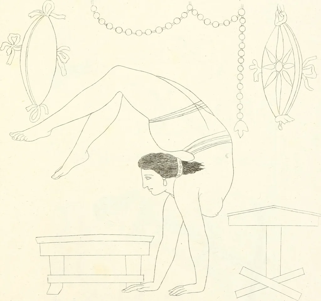 An illustration from Pitture di vasi fittili, esibite dal cav. F. Inghirami per servire di studio alla mitologia ed all storia degli antichi popoli, 1838, leaf 324