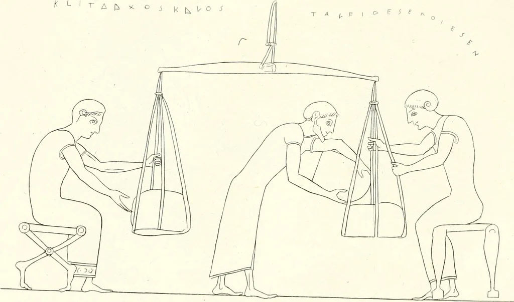 An illustration from Pitture di vasi fittili, esibite dal cav. F. Inghirami per servire di studio alla mitologia ed all storia degli antichi popoli, 1838, leaf 150