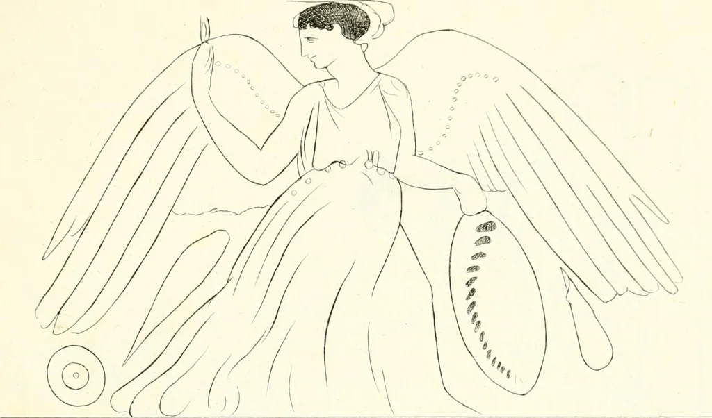 An illustration from Pitture di vasi fittili, esibite dal cav. F. Inghirami per servire di studio alla mitologia ed all storia degli antichi popoli, 1838, leaf 314