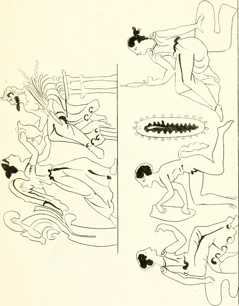 An illustration from Pitture di vasi fittili, esibite dal cav. F. Inghirami per servire di studio alla mitologia ed all storia degli antichi popoli, 1838, leaf 316