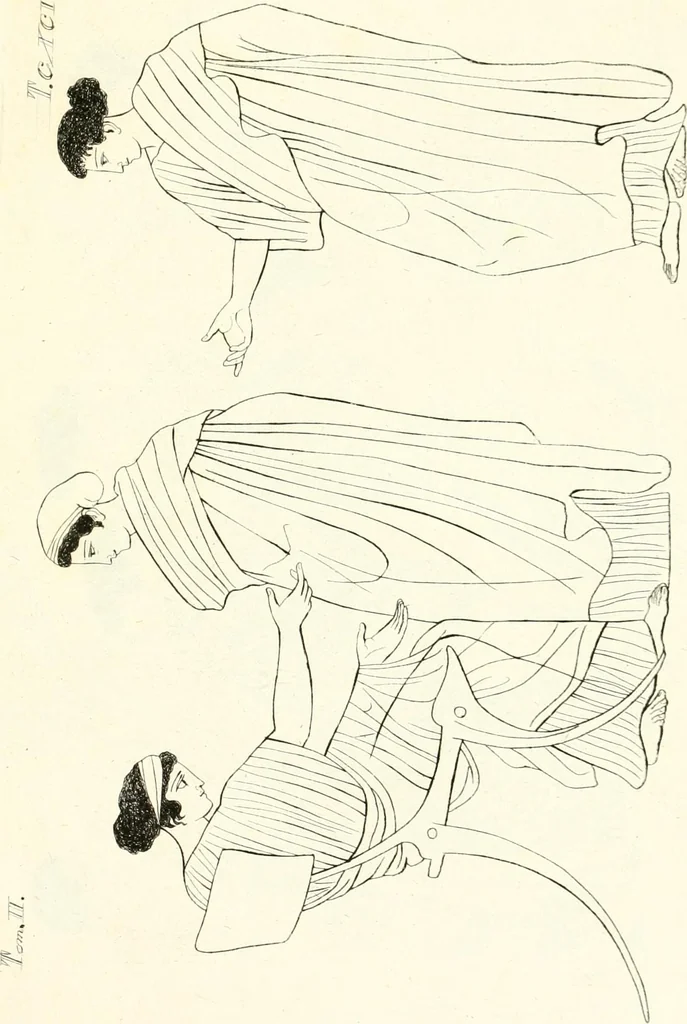 An illustration from Pitture di vasi fittili, esibite dal cav. F. Inghirami per servire di studio alla mitologia ed all storia degli antichi popoli, 1838, leaf 320