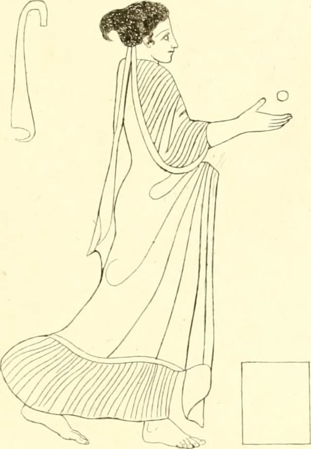 An illustration from Pitture di vasi fittili, esibite dal cav. F. Inghirami per servire di studio alla mitologia ed alla storia degli antichi popoli, 1838, leaf 174