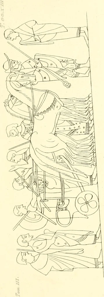 An illustration from Pitture di vasi fittili, esibite dal cav. F. Inghirami per servire di studio alla mitologia ed alla storia degli antichi popoli, 1838, leaf 192