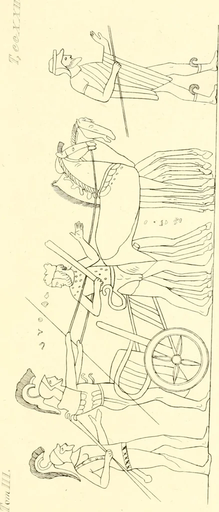 An illustration from Pitture di vasi fittili, esibite dal cav. F. Inghirami per servire di studio alla mitologia ed alla storia degli antichi popoli, 1838, leaf 210