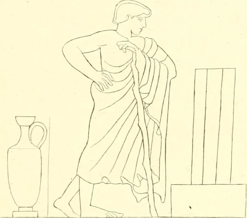 An illustration from Pitture di vasi fittili, esibite dal cav. F. Inghirami per servire di studio alla mitologia ed alla storia degli antichi popoli, 1838, leaf 256
