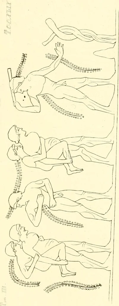 An illustration from Pitture di vasi fittili, esibite dal cav. F. Inghirami per servire di studio alla mitologia ed alla storia degli antichi popoli, 1838, leaf 262