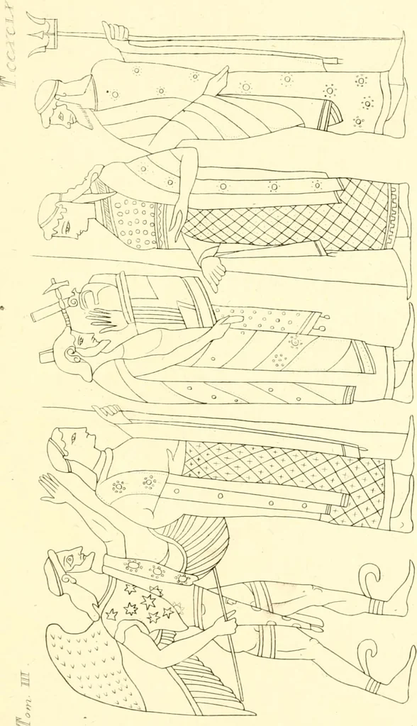 An illustration from Pitture di vasi fittili, esibite dal cav. F. Inghirami per servire di studio alla mitologia ed alla storia degli antichi popoli, 1838, leaf 362
