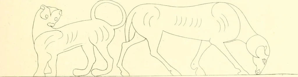 An illustration from Pitture di vasi fittili, esibite dal cav. F. Inghirami per servire di studio alla mitologia ed alla storia degli antichi popoli, 1838, leaf 546