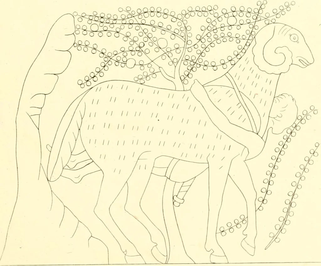 An illustration from Pitture di vasi fittili, esibite dal cav. F. Inghirami per servire di studio alla mitologia ed alla storia degli antichi popoli, 1838, leaf 610