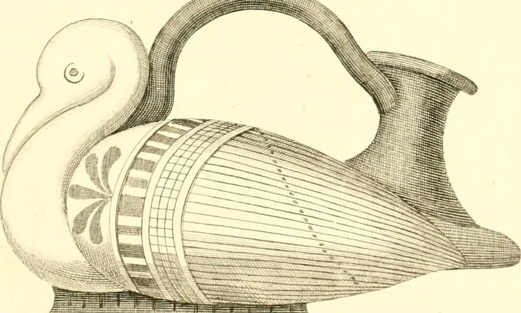 An illustration from Pitture di vasi fittili, esibite dal cav. F. Inghirami per servire di studio alla mitologia ed alla storia degli antichi popoli, 1838, leaf 640