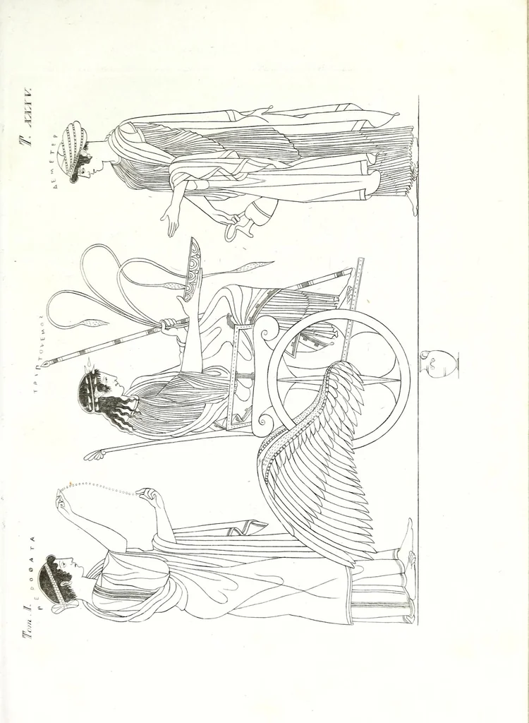 An illustration from Pitture di vasi fittili, 1835, leaf 151