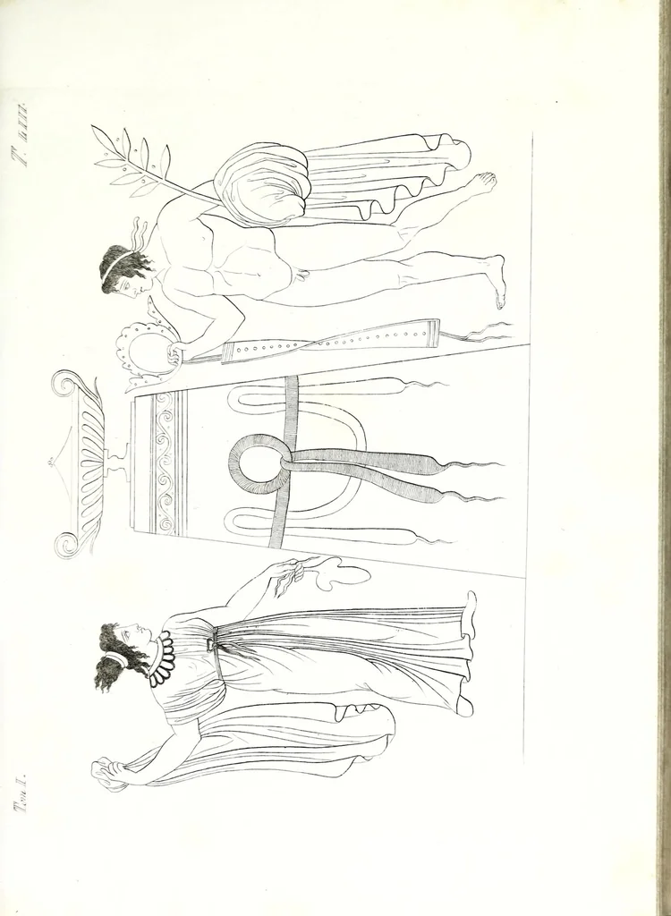 An illustration from Pitture di vasi fittili, 1835, leaf 203