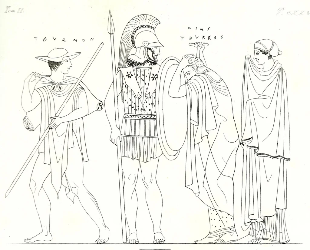 An illustration from Pitture di vasi fittili, 1835, leaf 445